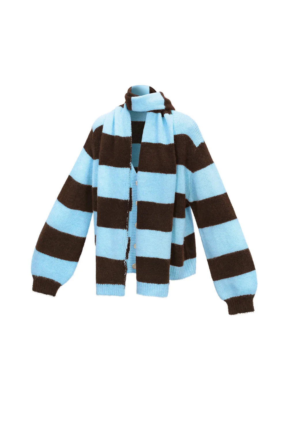Mia vest blauw