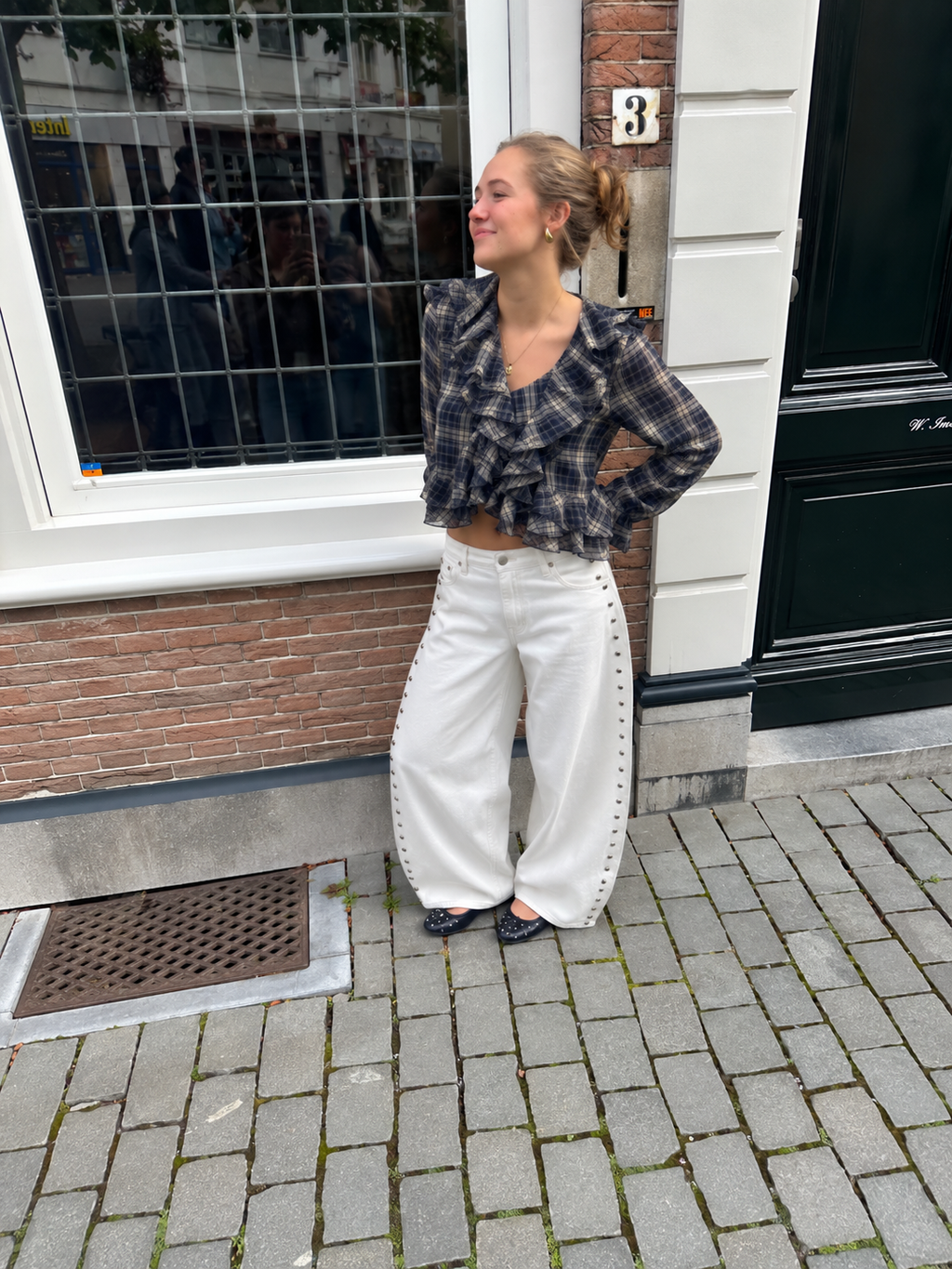 Brera blouse blauw