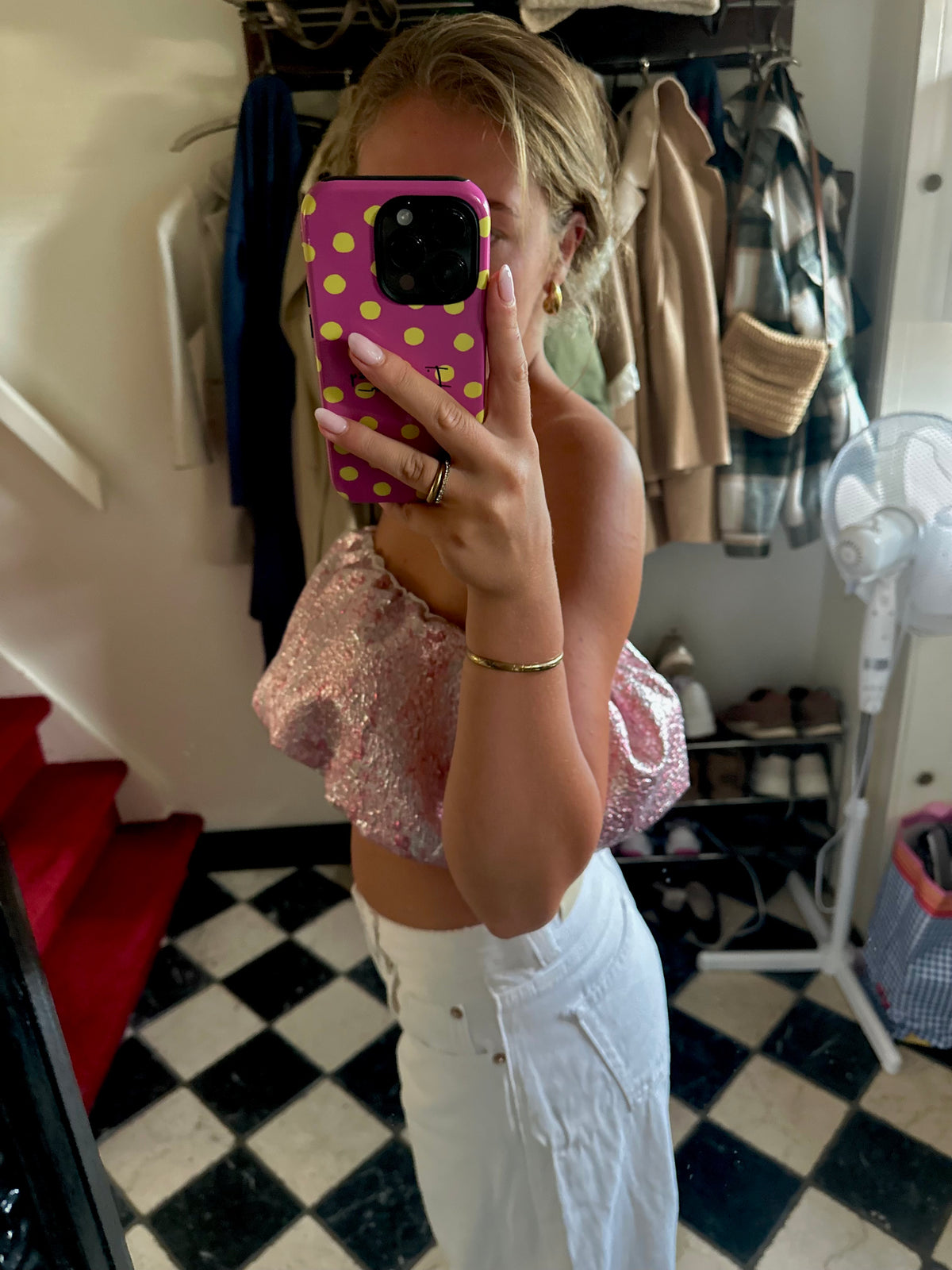 Globo top roze