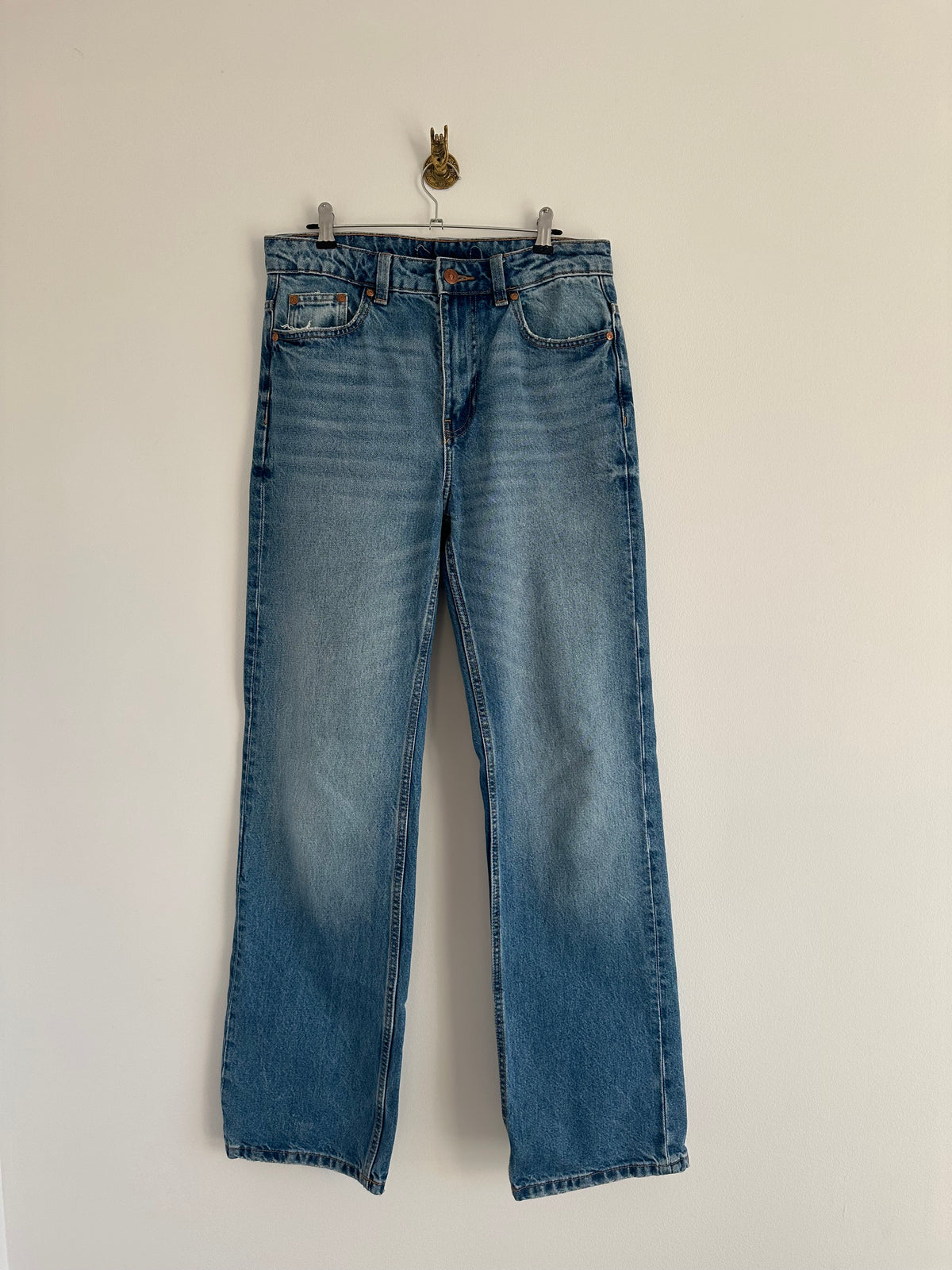 Bow jeans bordeaux