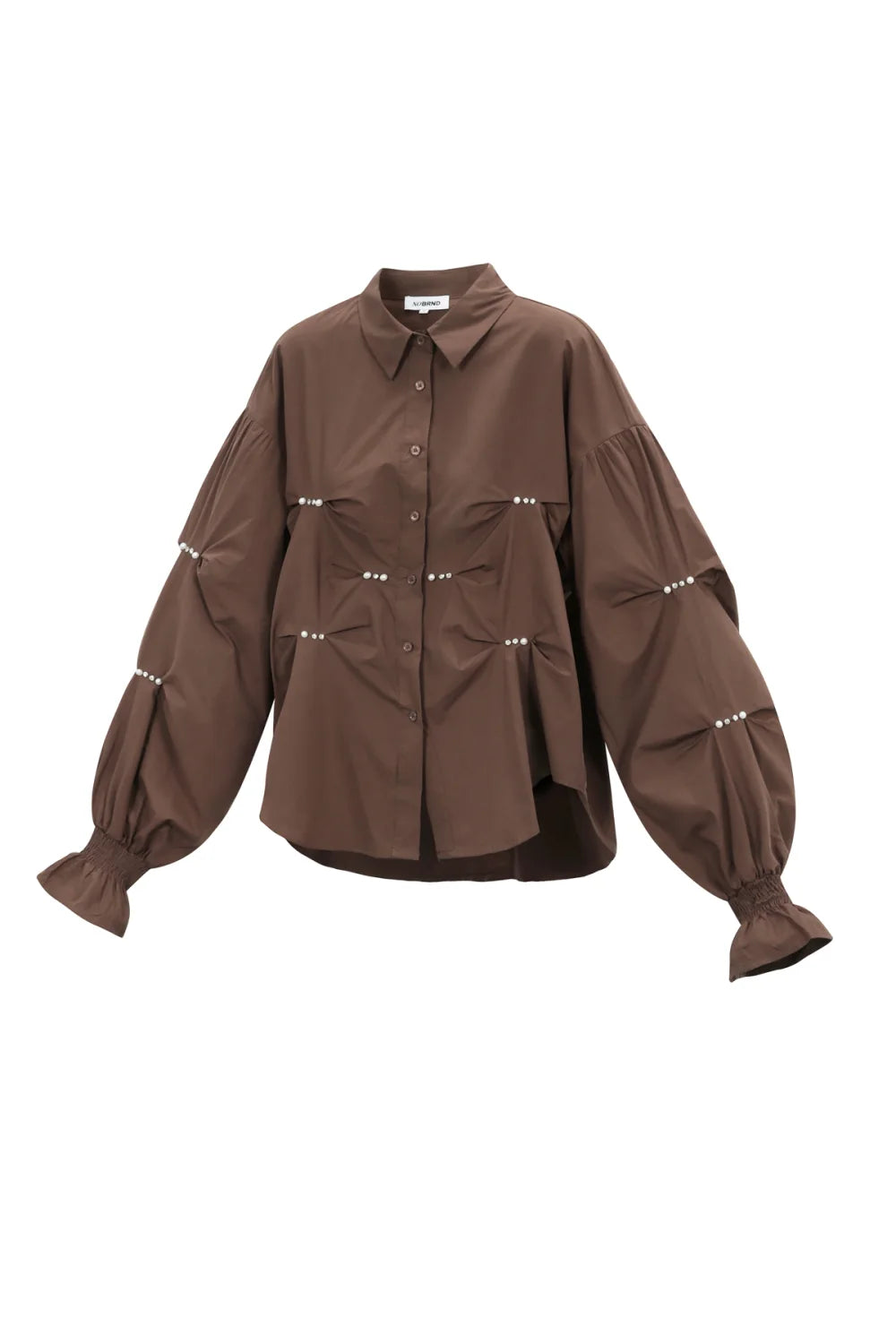 Mori blouse bruin