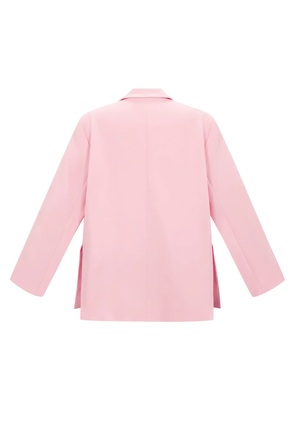Met blazer roze