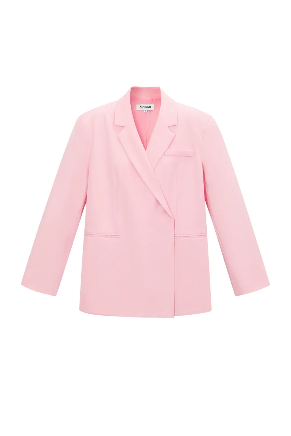 Met blazer roze