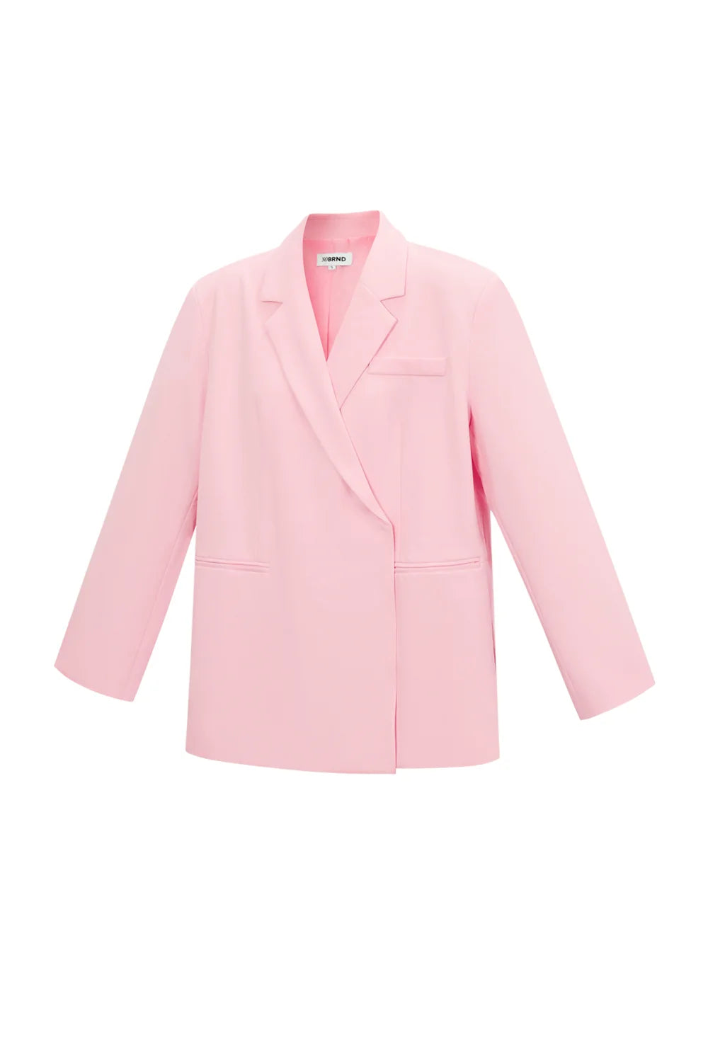 Met blazer roze