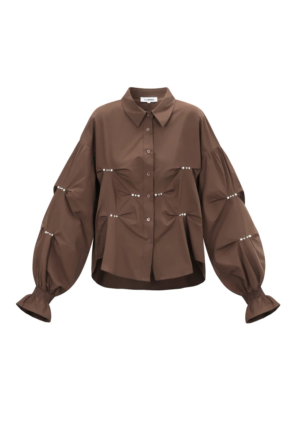Mori blouse bruin