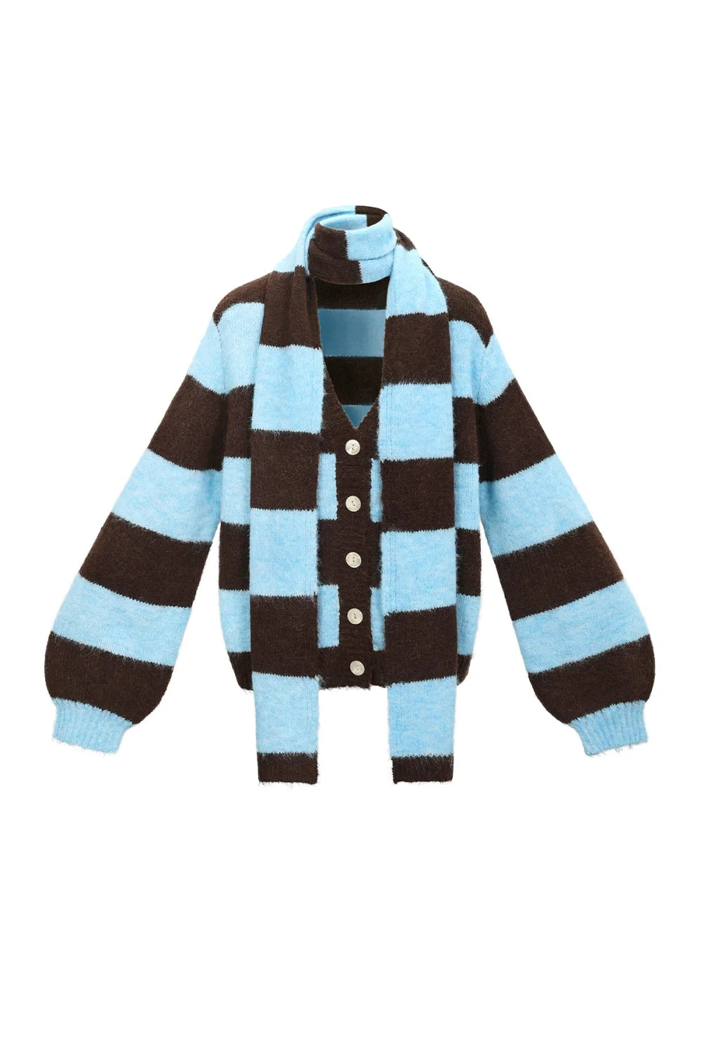 Mia vest blauw