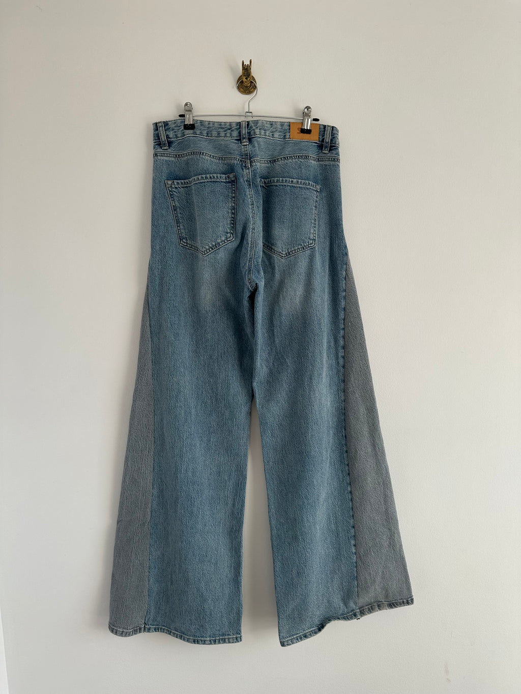 Half/half jeans